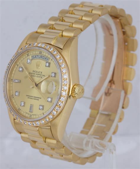 18k presidential mens rolex watch|pre owned presidential rolex watches.